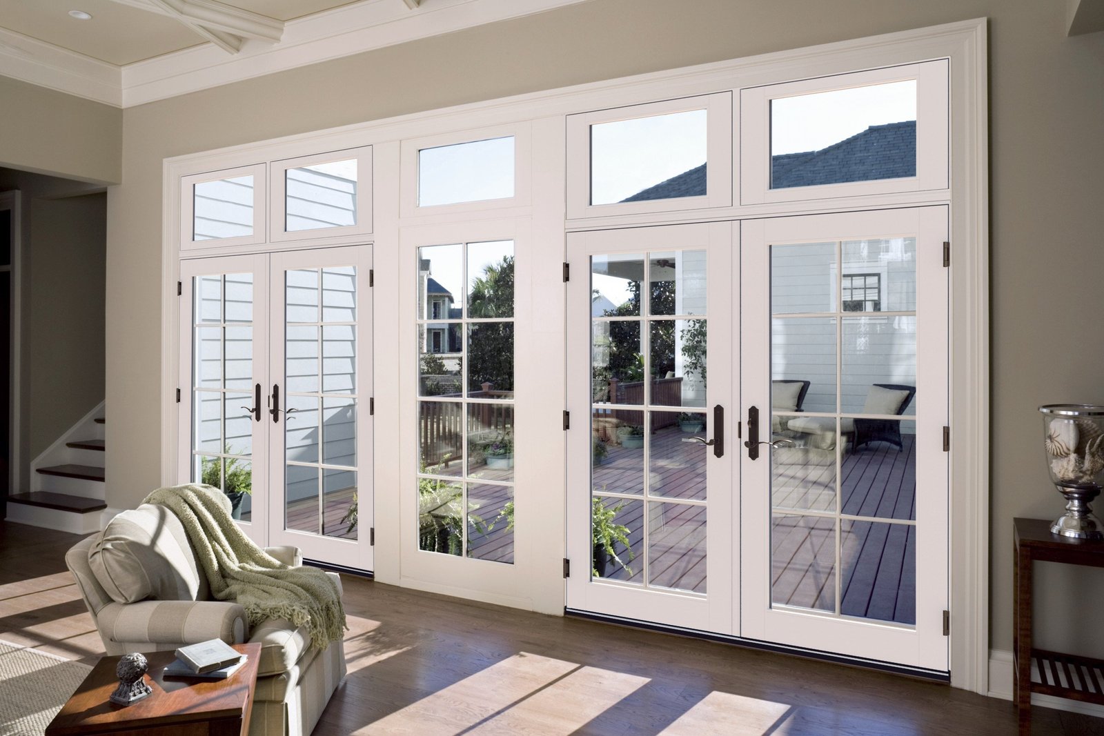 How to Style Your Opening Up Living Areas with French Doors